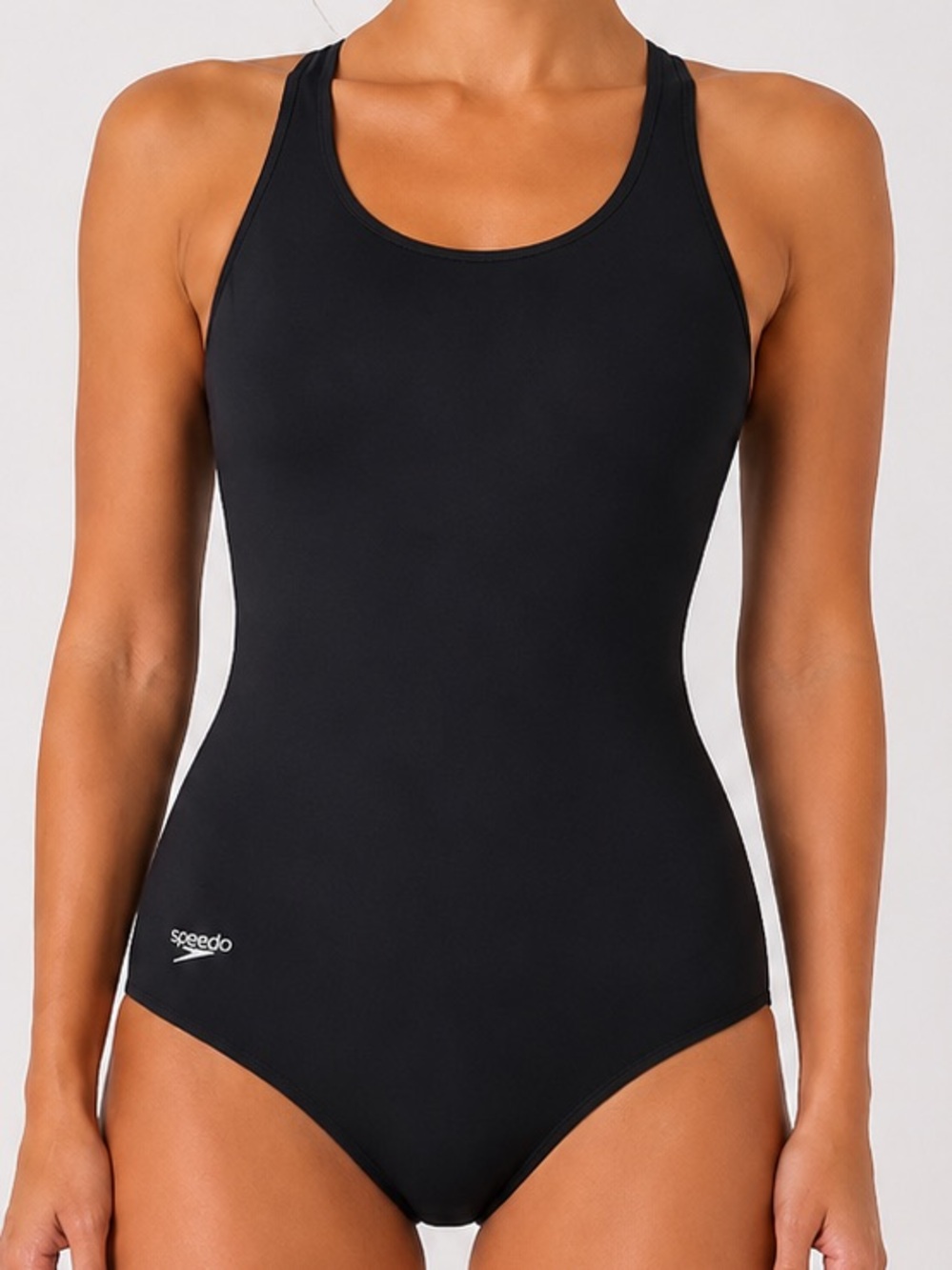 Speedo Women's Black One Piece Swimsuit
